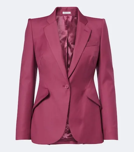 McQueen Blazer de lana - McQueen - Modalova