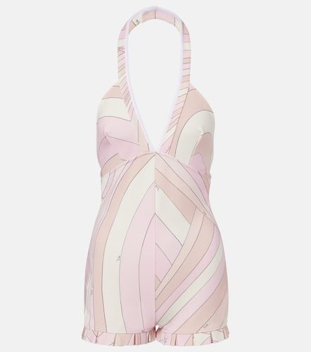 Pucci Iride satin jersey romper - Pucci - Modalova