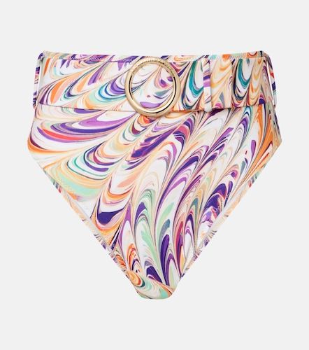 Iris belted printed bikini bottoms - Alexandra Miro - Modalova