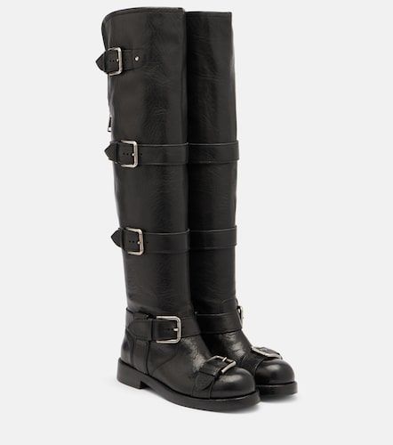 Dolce&Gabbana Botas biker de piel - Dolce&Gabbana - Modalova