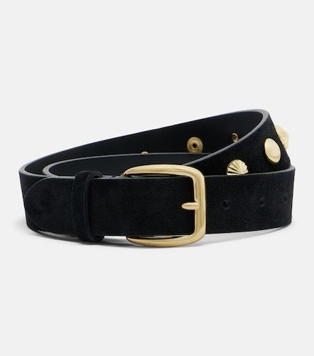 Eden studded suede belt - Nour Hammour - Modalova