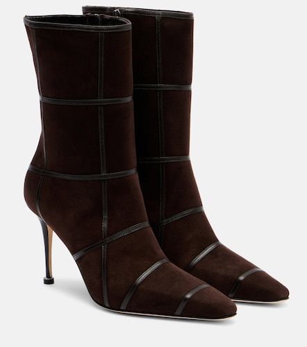 Trulona 90 suede ankle boots - Manolo Blahnik - Modalova