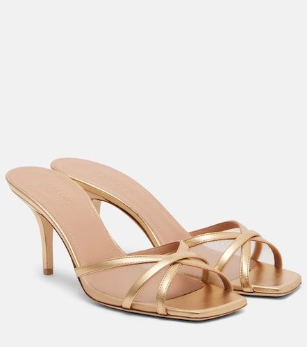 Mules Perla 70 in pelle e mesh - Malone Souliers - Modalova