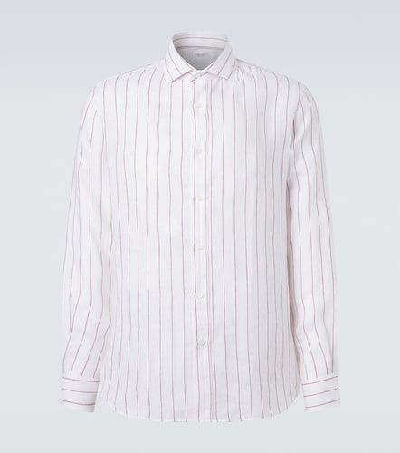 Brunello Cucinelli Hemd aus Leinen - Brunello Cucinelli - Modalova