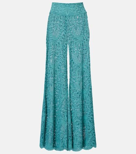 Pantaloni a gamba larga Paloma in pizzo - Alexandra Miro - Modalova