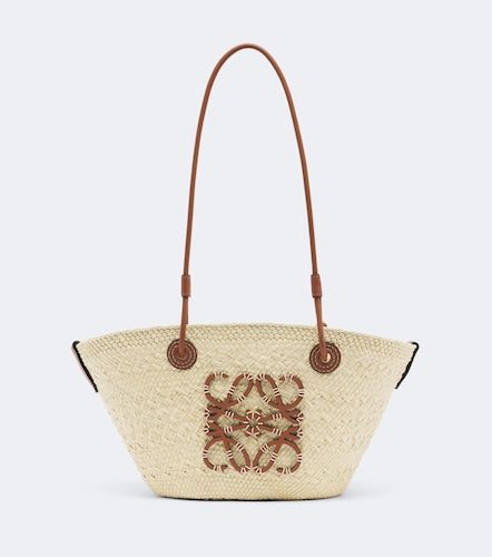 Borsa cesto Anagram Small con pelle - Loewe - Modalova
