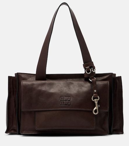 Borsa a spalla Utilitaire in pelle - Miu Miu - Modalova