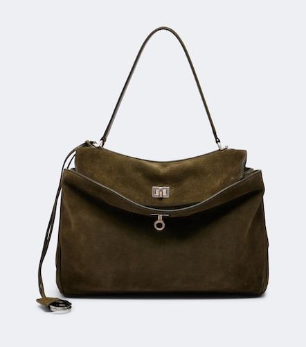Borsa Rodeo Medium in suede - Balenciaga - Modalova