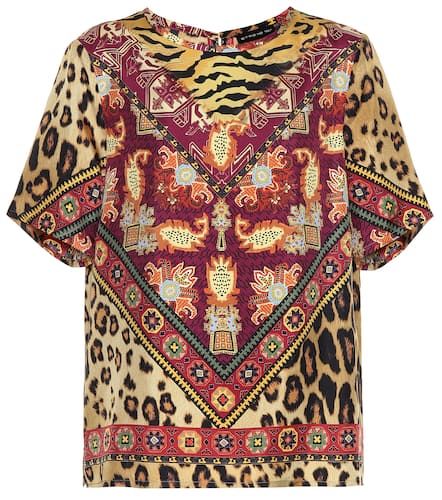 Etro Top de seda con estampado - Etro - Modalova