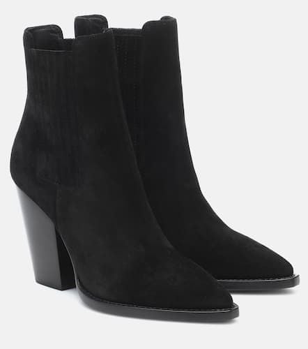 Theo 95 suede ankle boots - Saint Laurent - Modalova