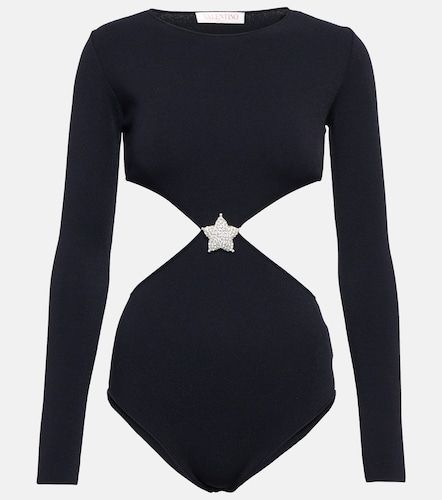 Body con cut-out e decorazione - Valentino - Modalova