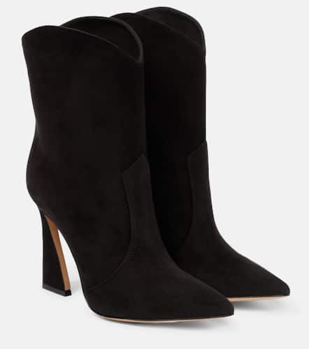 Vegas suede ankle boots - Gianvito Rossi - Modalova