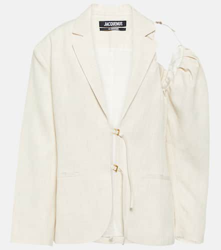 La Veste Galliga linen-blend blazer - Jacquemus - Modalova