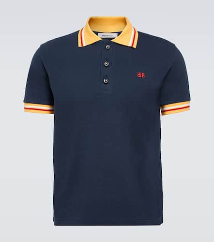 Wales Bonner Sun cotton polo shirt - Wales Bonner - Modalova