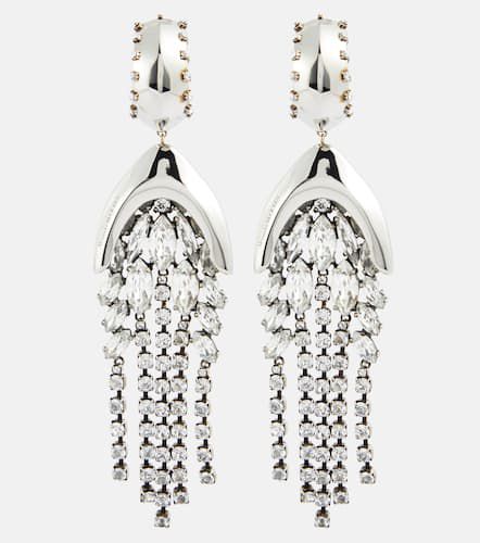 Crystal-embellished earrings - Alexander McQueen - Modalova