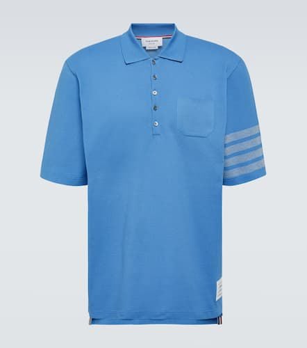 Bar cotton piquÃ© polo shirt - Thom Browne - Modalova