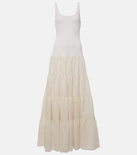 Pozas tiered linen maxi dress - Gabriela Hearst - Modalova