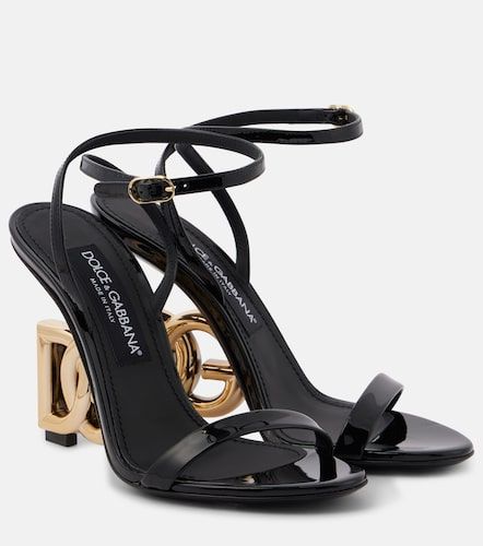 Sandalias Keira de charol con logo - Dolce&Gabbana - Modalova
