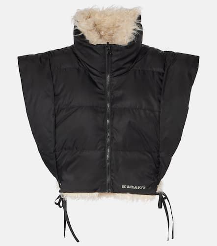 Faux shearling-trimmed vest - Marant Etoile - Modalova