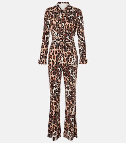 Michele leopard-print jumpsuit - Diane von Furstenberg - Modalova