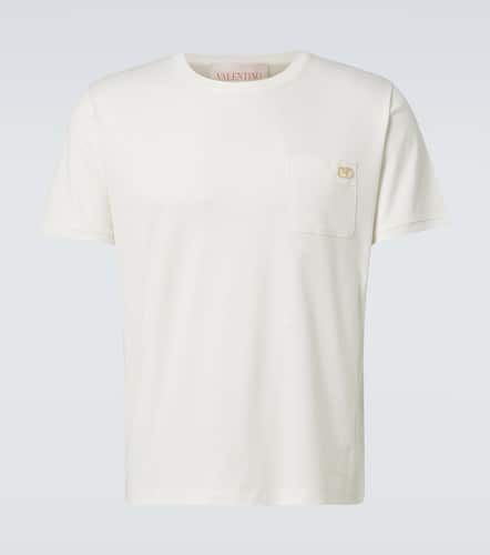 VLogo cotton jersey T-shirt - Valentino - Modalova