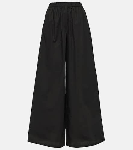 Navigli high-rise cotton wide-leg pants - Max Mara - Modalova