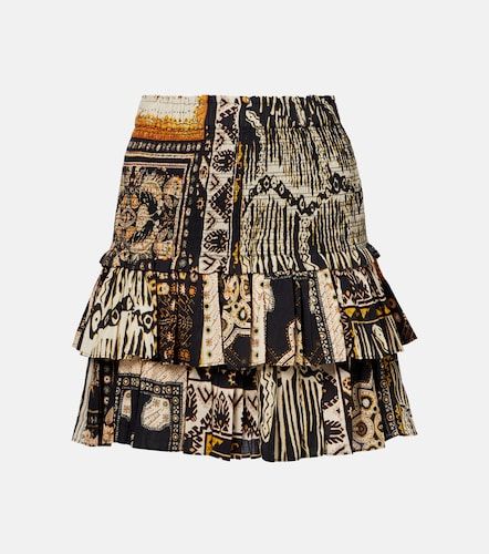 Minifalda Naomi de algodón estampada - Marant Etoile - Modalova
