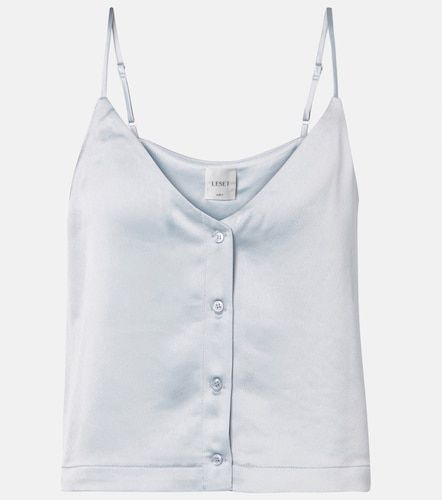 Leset Barb Button satin camisole - Leset - Modalova