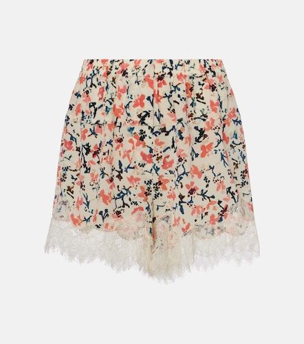 Shorts Noella in seta con pizzo - Ulla Johnson - Modalova