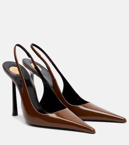 Vendome 110 leather slingback pumps - Saint Laurent - Modalova