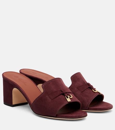 Summer Charms 55 suede mules - Loro Piana - Modalova
