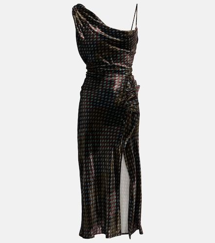 Asymmetric printed gown - Dries Van Noten - Modalova