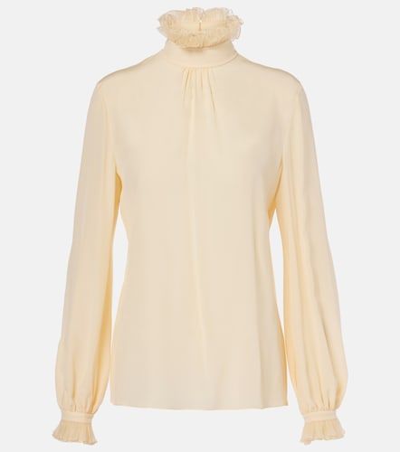 Camicia in seta crêpe de chine - Valentino Garavani - Modalova