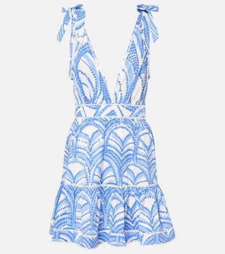 Cara printed minidress - Poupette St Barth - Modalova