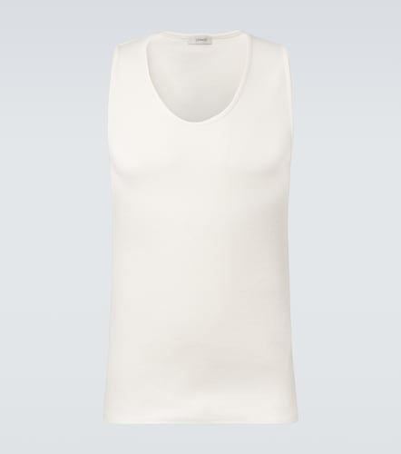 Lemaire Tank top de algodón y lino - Lemaire - Modalova