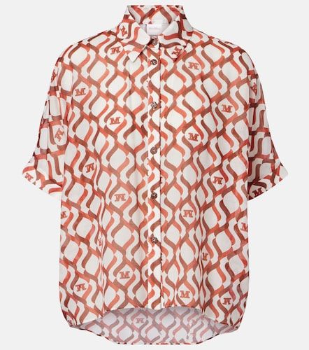 Ariete printed cotton and silk shirt - Max Mara - Modalova