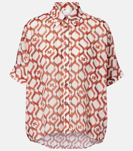 Bedrucktes Hemd Ariete aus Baumwolle und Seide - Max Mara - Modalova