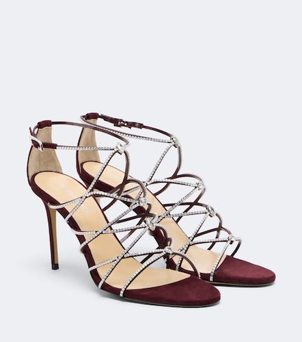 Mach & Mach Sandali Daisy in suede - Mach & Mach - Modalova