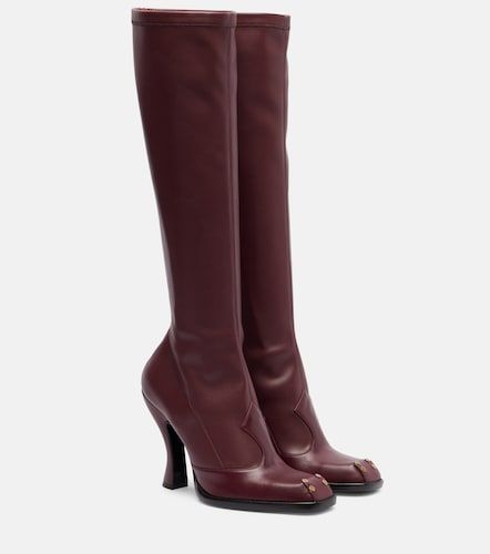 Botas altas de piel con tachuelas - Etro - Modalova