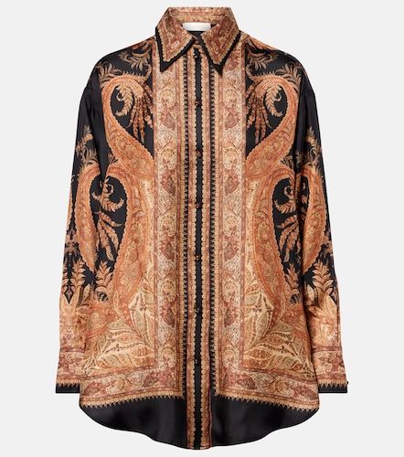 Camicia Hypnotic in seta paisley - Zimmermann - Modalova