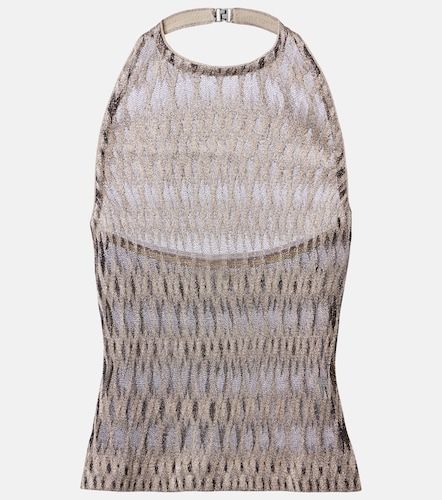Top de lamé con cuello halter - Missoni - Modalova