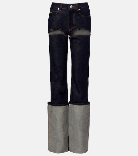 Jeans regular con cut-out - Jean Paul Gaultier - Modalova