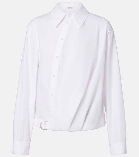 Loewe Striped cotton poplin shirt - Loewe - Modalova