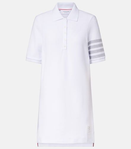Vestido de piqué de algodón con 4-Bar - Thom Browne - Modalova