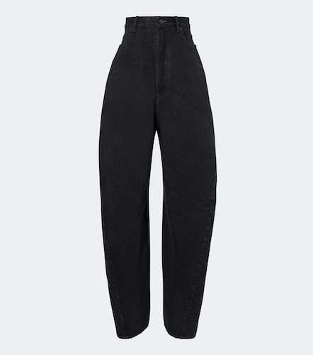 Distressed Mid-Rise Barrel Jeans - Balenciaga - Modalova
