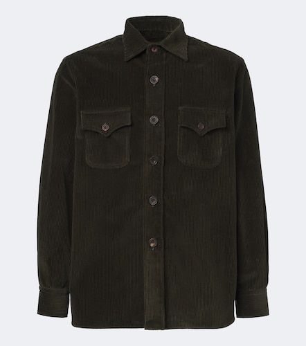 Sobrecamisa de pana de algodón - Rubinacci - Modalova