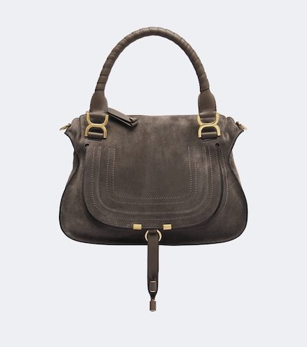 Chloé Borsa a spalla Marcie Medium in suede - Chloe - Modalova