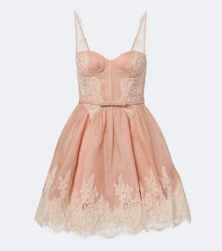 Valiant linen and silk corset dress - Zimmermann - Modalova