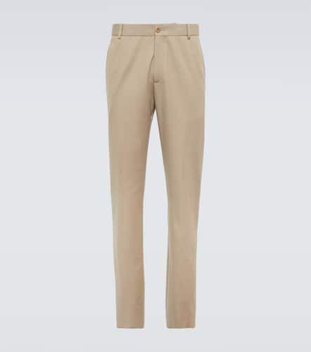 Pantalones chinos de algodón y lana - Loro Piana - Modalova