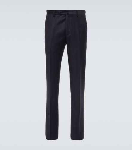 Pantaflat wool flannel slim pants - Loro Piana - Modalova